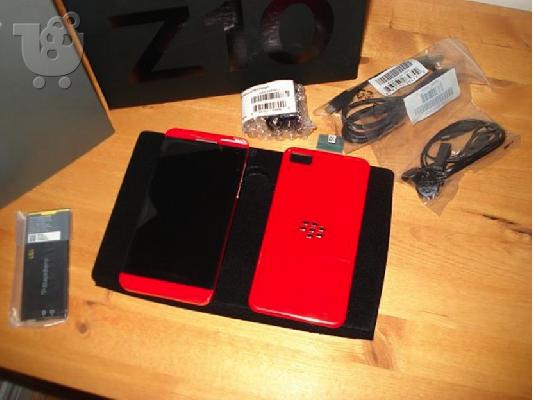 PoulaTo: Blackberry Z10 αρχική κόκκινο χρώμα